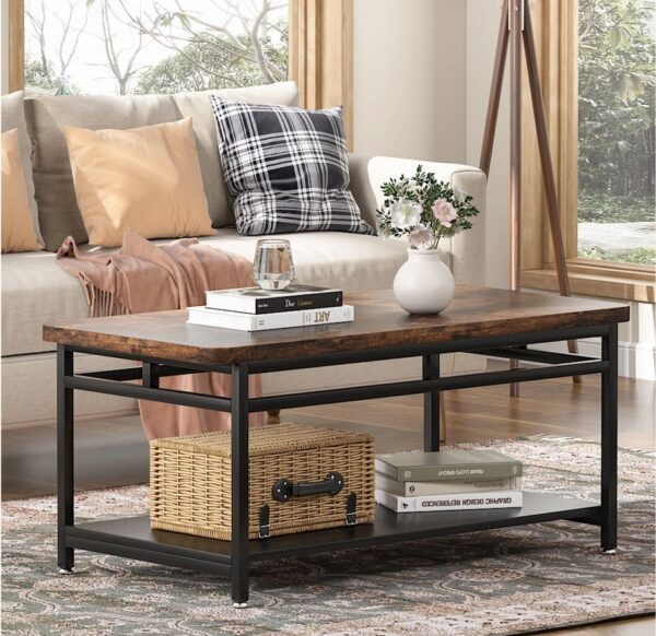 2 Tier Storage Shelf - Coffee Table - Image 2